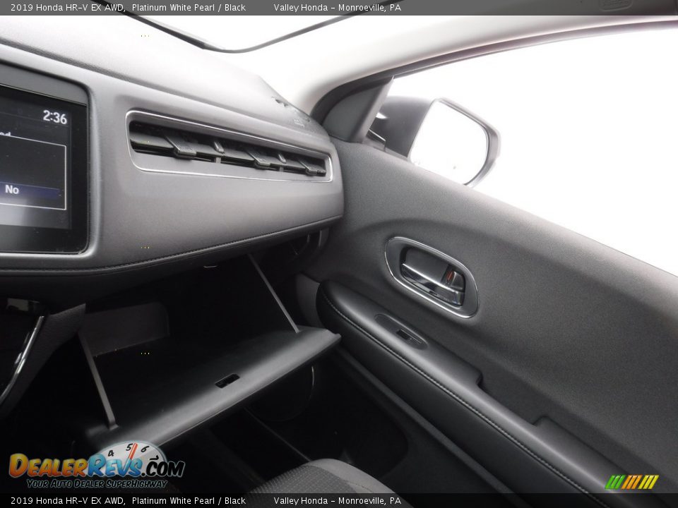 2019 Honda HR-V EX AWD Platinum White Pearl / Black Photo #25