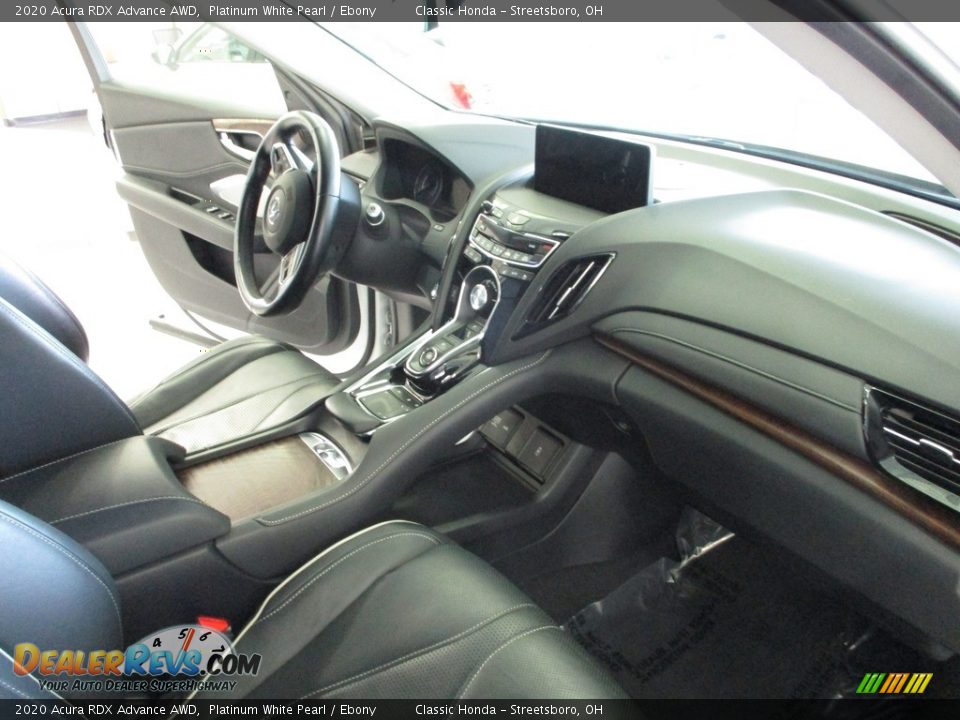 2020 Acura RDX Advance AWD Platinum White Pearl / Ebony Photo #15