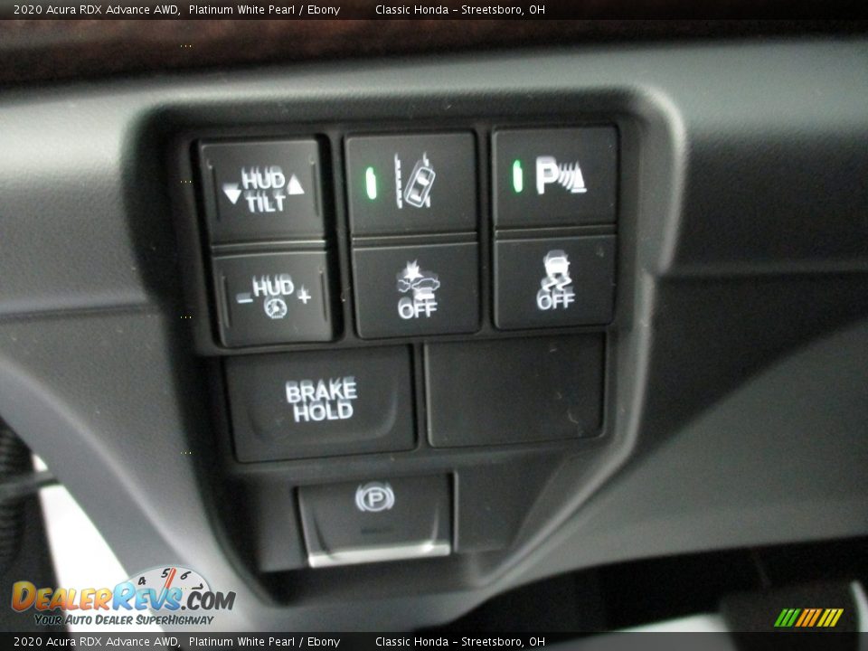 2020 Acura RDX Advance AWD Platinum White Pearl / Ebony Photo #29