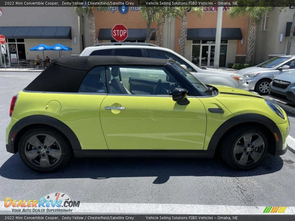 Zesty Yellow 2022 Mini Convertible Cooper Photo #6