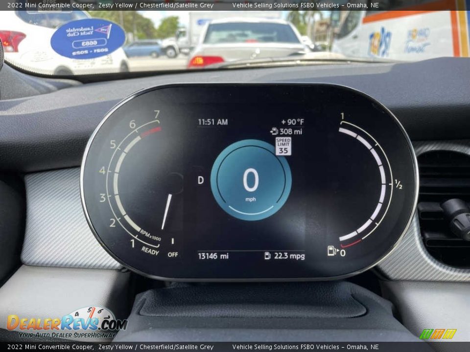 2022 Mini Convertible Cooper Gauges Photo #13