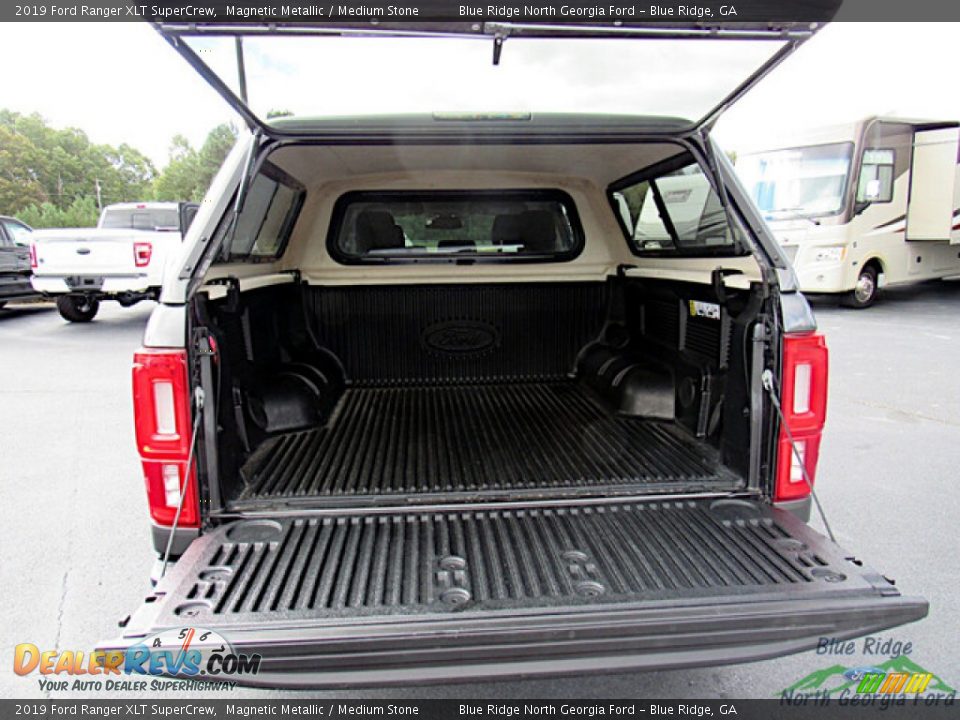 2019 Ford Ranger XLT SuperCrew Magnetic Metallic / Medium Stone Photo #14