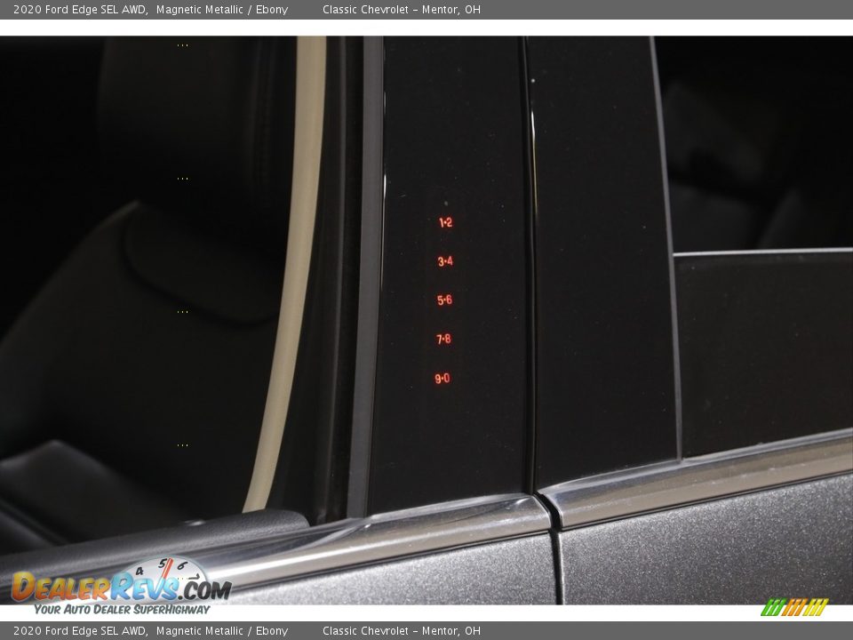2020 Ford Edge SEL AWD Magnetic Metallic / Ebony Photo #4