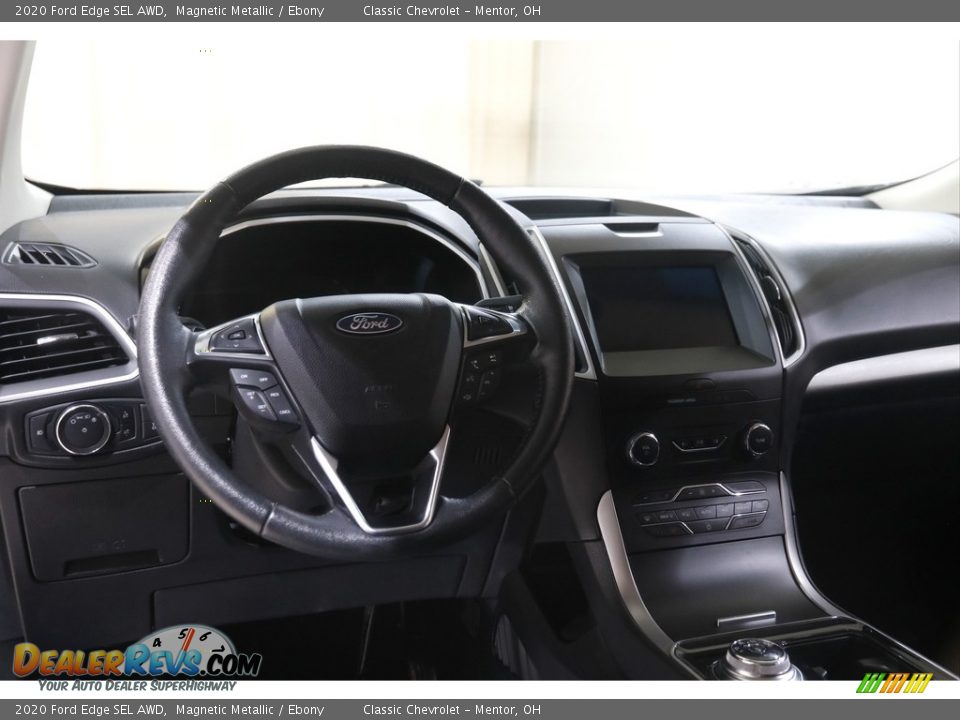 2020 Ford Edge SEL AWD Magnetic Metallic / Ebony Photo #7