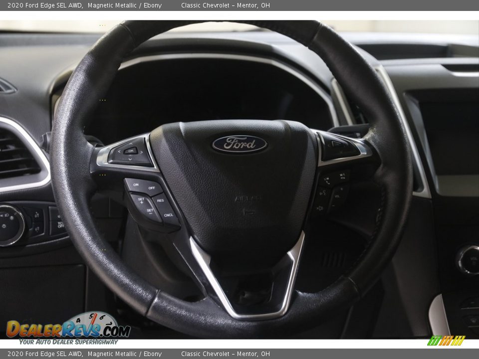 2020 Ford Edge SEL AWD Magnetic Metallic / Ebony Photo #8