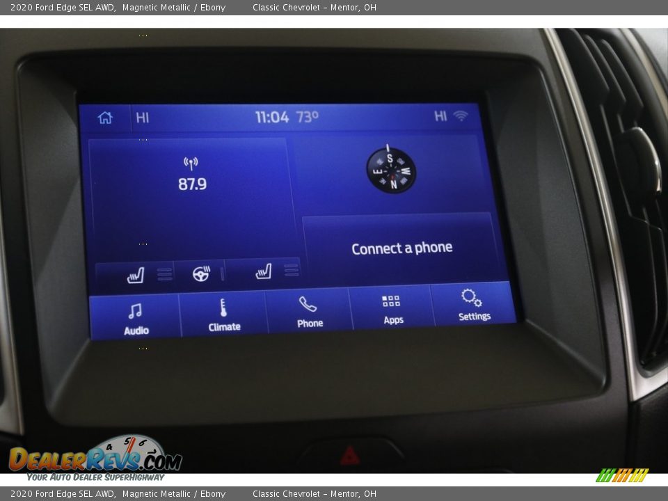 2020 Ford Edge SEL AWD Magnetic Metallic / Ebony Photo #11