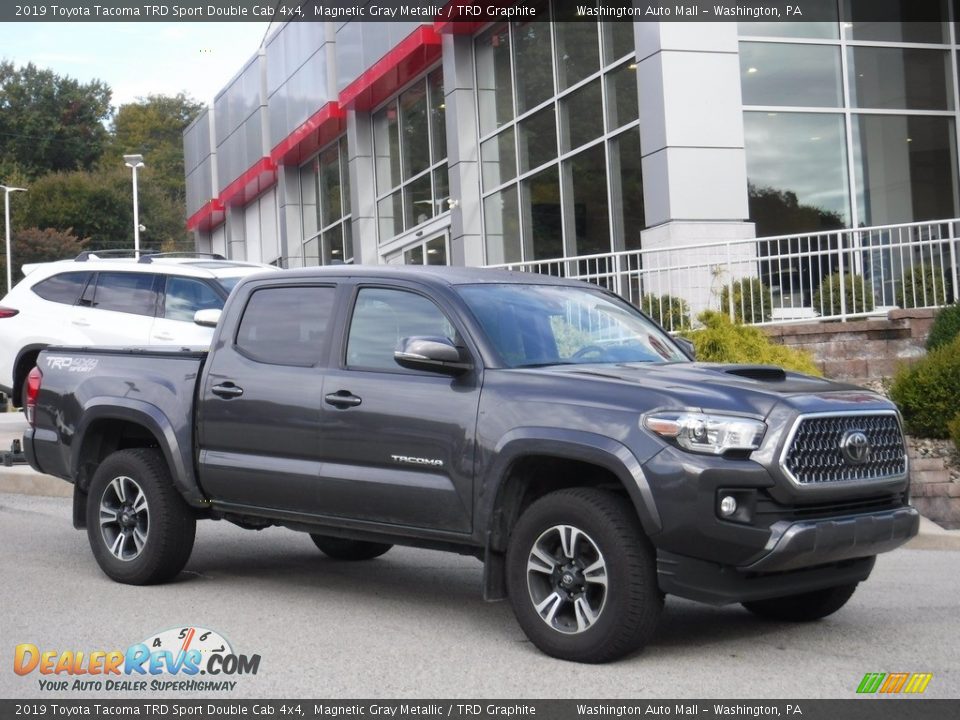 2019 Toyota Tacoma TRD Sport Double Cab 4x4 Magnetic Gray Metallic / TRD Graphite Photo #1