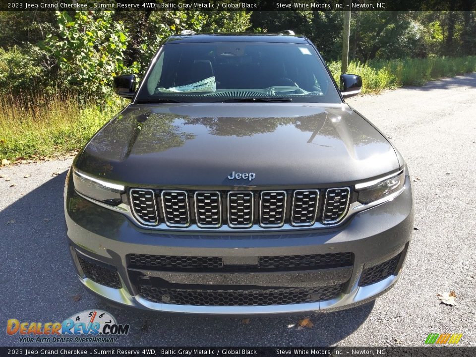 2023 Jeep Grand Cherokee L Summit Reserve 4WD Baltic Gray Metallic / Global Black Photo #3