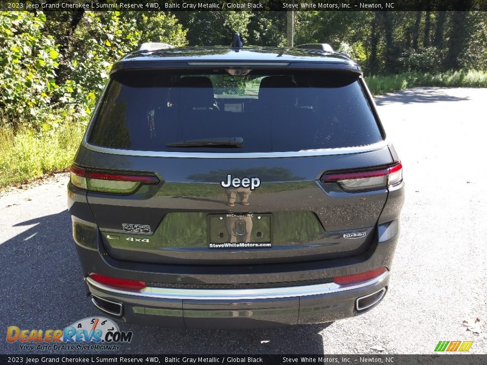 2023 Jeep Grand Cherokee L Summit Reserve 4WD Baltic Gray Metallic / Global Black Photo #7