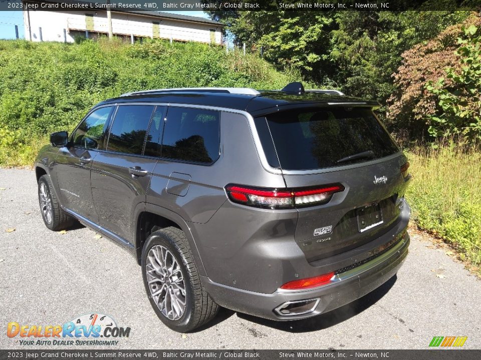 2023 Jeep Grand Cherokee L Summit Reserve 4WD Baltic Gray Metallic / Global Black Photo #8