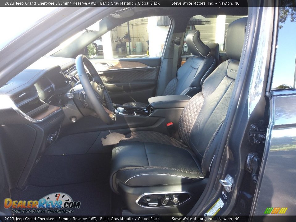 Front Seat of 2023 Jeep Grand Cherokee L Summit Reserve 4WD Photo #11