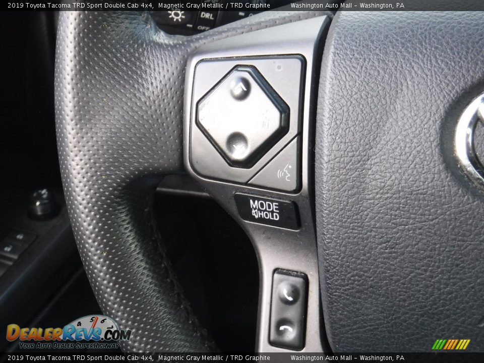 2019 Toyota Tacoma TRD Sport Double Cab 4x4 Magnetic Gray Metallic / TRD Graphite Photo #26