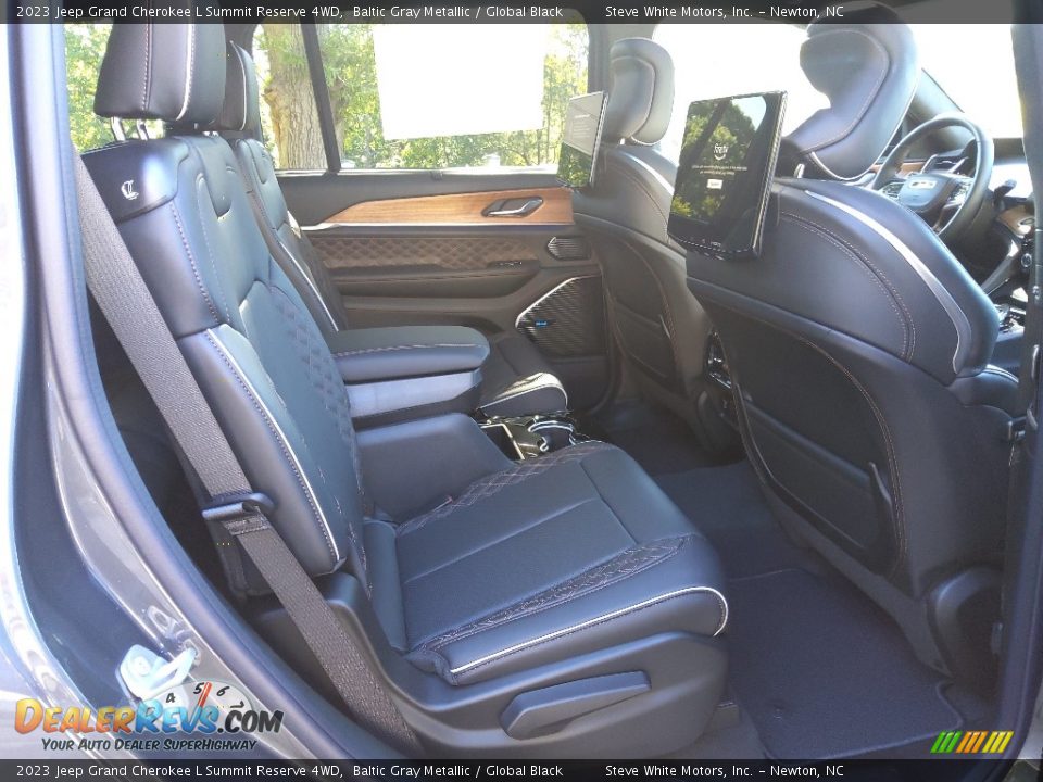 Rear Seat of 2023 Jeep Grand Cherokee L Summit Reserve 4WD Photo #22