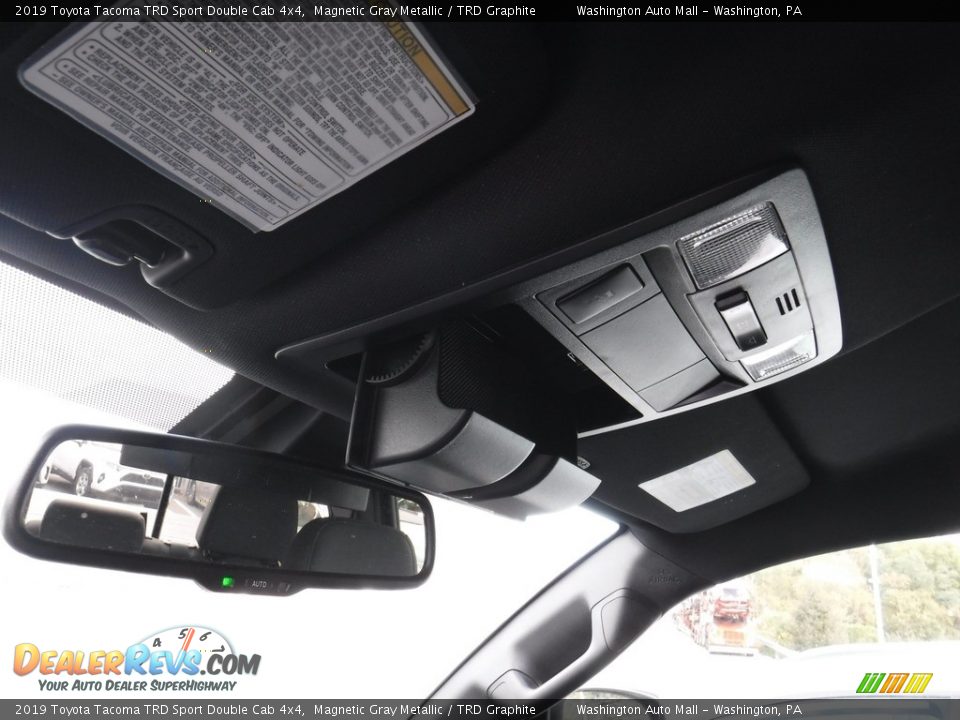 2019 Toyota Tacoma TRD Sport Double Cab 4x4 Magnetic Gray Metallic / TRD Graphite Photo #30
