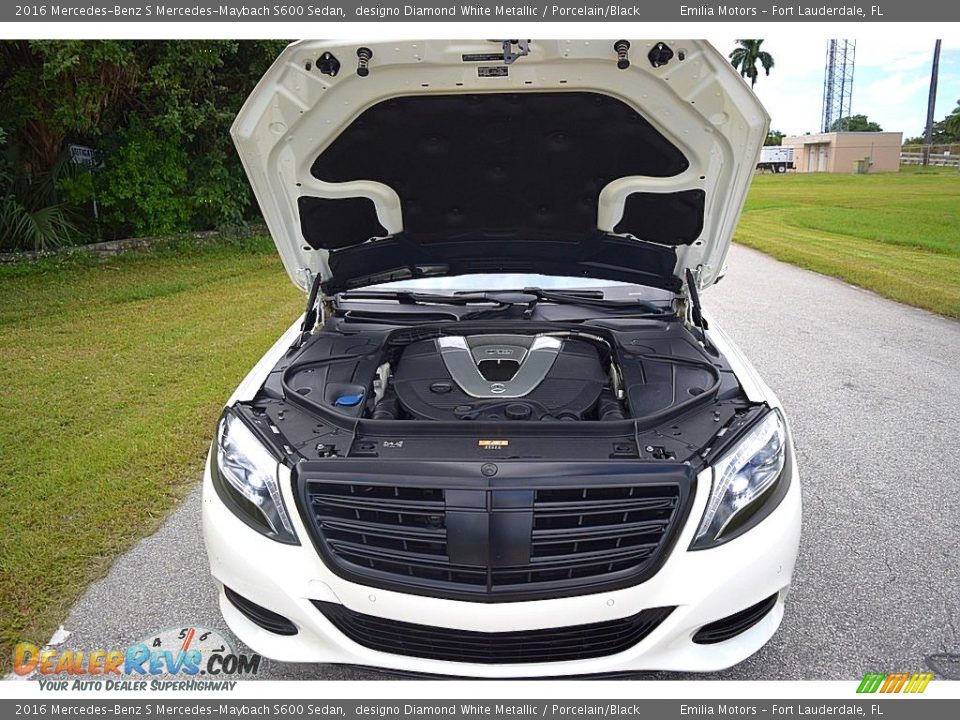 2016 Mercedes-Benz S Mercedes-Maybach S600 Sedan 6.0 Liter biturbo SOHC 36-Valve V12 Engine Photo #42