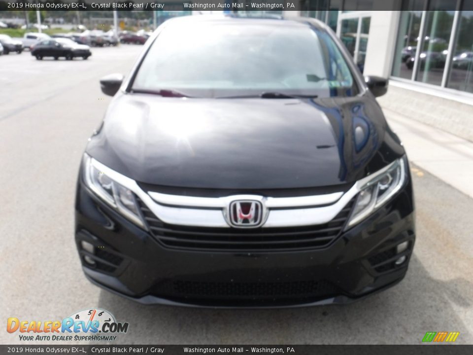 2019 Honda Odyssey EX-L Crystal Black Pearl / Gray Photo #4