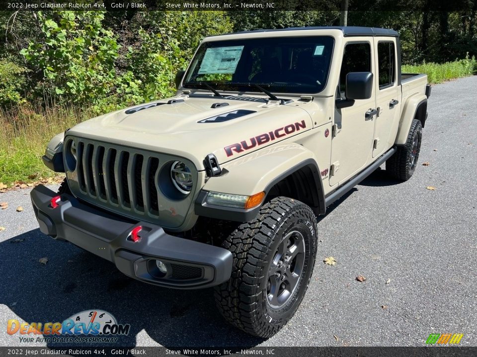 2022 Jeep Gladiator Rubicon 4x4 Gobi / Black Photo #2