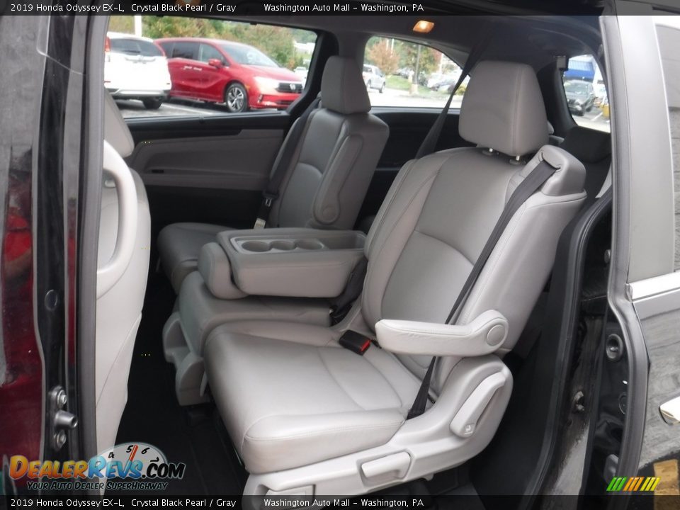 2019 Honda Odyssey EX-L Crystal Black Pearl / Gray Photo #28