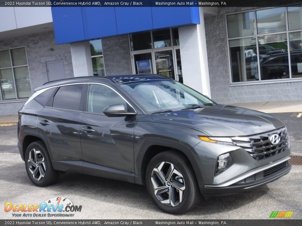 2022 Hyundai Tucson SEL Convienience Hybrid AWD Amazon Gray / Black Photo #1