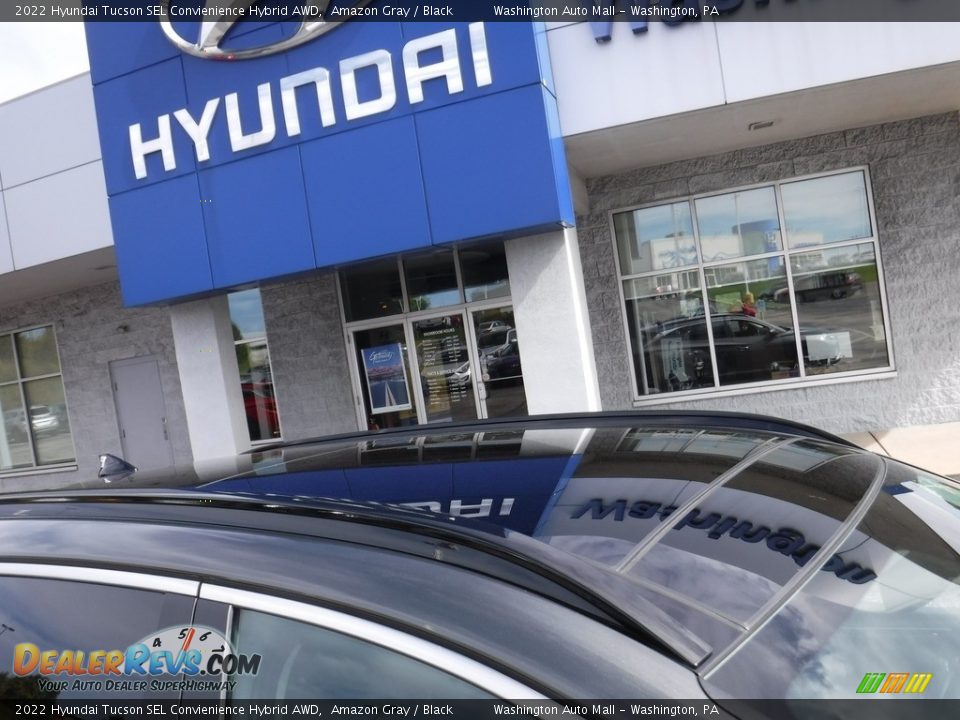 2022 Hyundai Tucson SEL Convienience Hybrid AWD Amazon Gray / Black Photo #3
