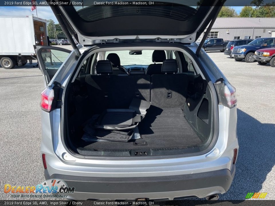 2019 Ford Edge SEL AWD Ingot Silver / Ebony Photo #15