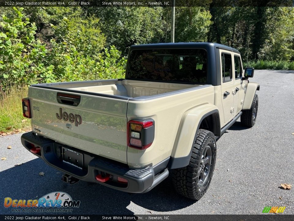 2022 Jeep Gladiator Rubicon 4x4 Gobi / Black Photo #6