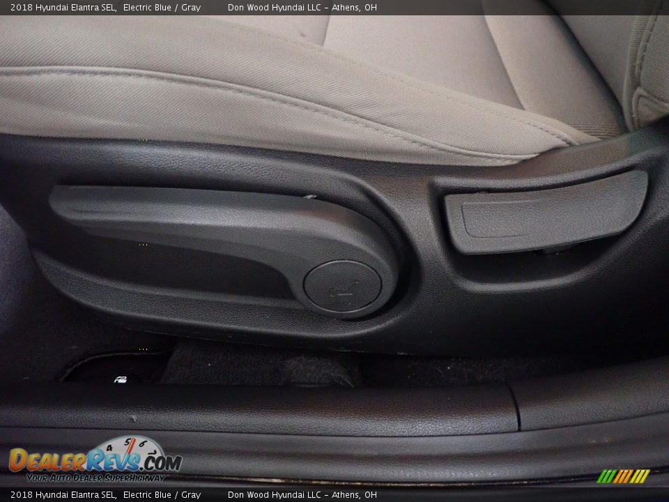 2018 Hyundai Elantra SEL Electric Blue / Gray Photo #21