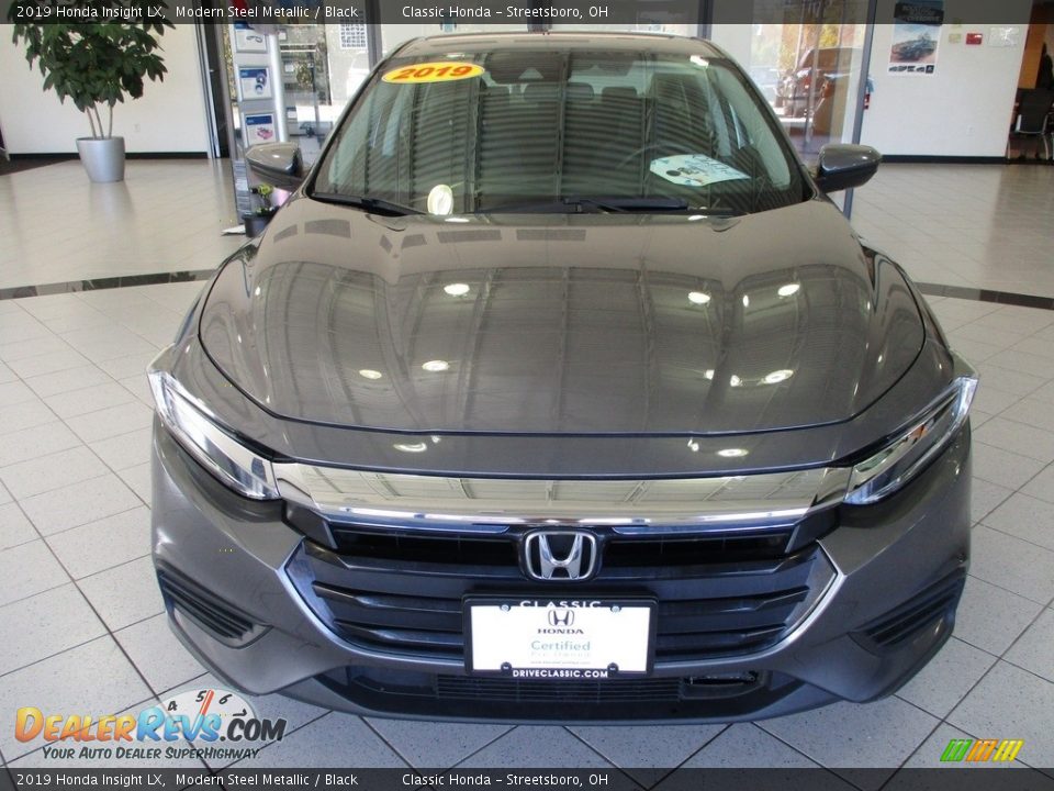 2019 Honda Insight LX Modern Steel Metallic / Black Photo #2