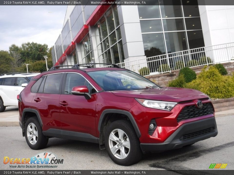 2019 Toyota RAV4 XLE AWD Ruby Flare Pearl / Black Photo #1