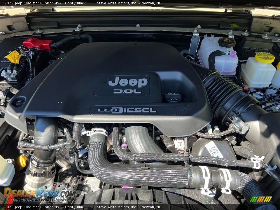 2022 Jeep Gladiator Rubicon 4x4 3.0 Liter DOHC 24-Valve VVT Turbo-Diesel V6 Engine Photo #10