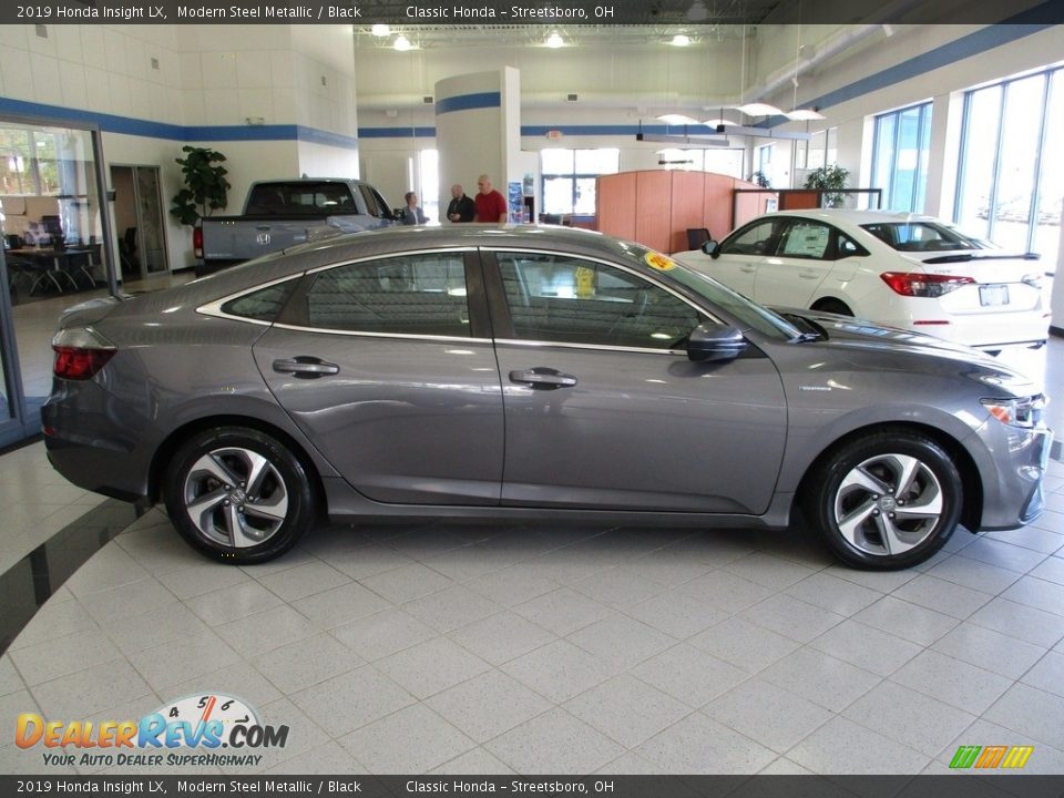 2019 Honda Insight LX Modern Steel Metallic / Black Photo #4