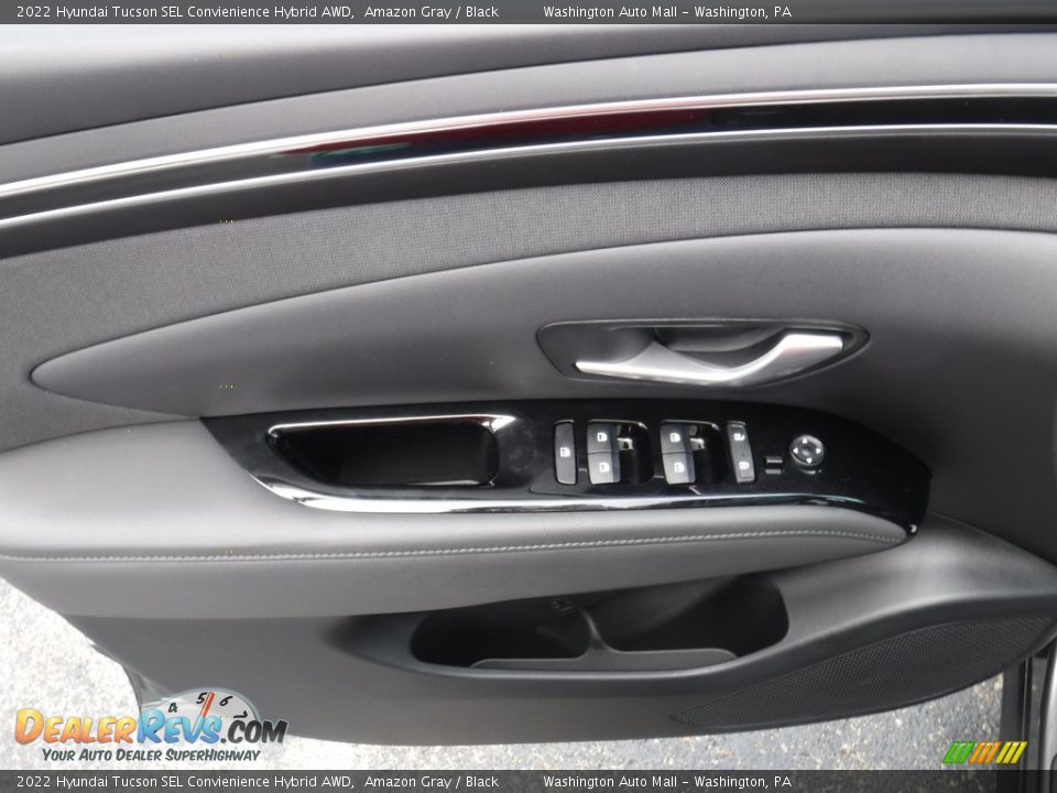 2022 Hyundai Tucson SEL Convienience Hybrid AWD Amazon Gray / Black Photo #12