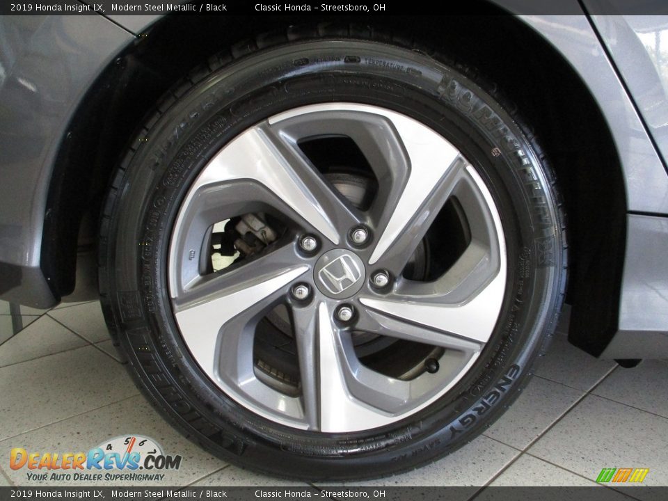 2019 Honda Insight LX Modern Steel Metallic / Black Photo #6