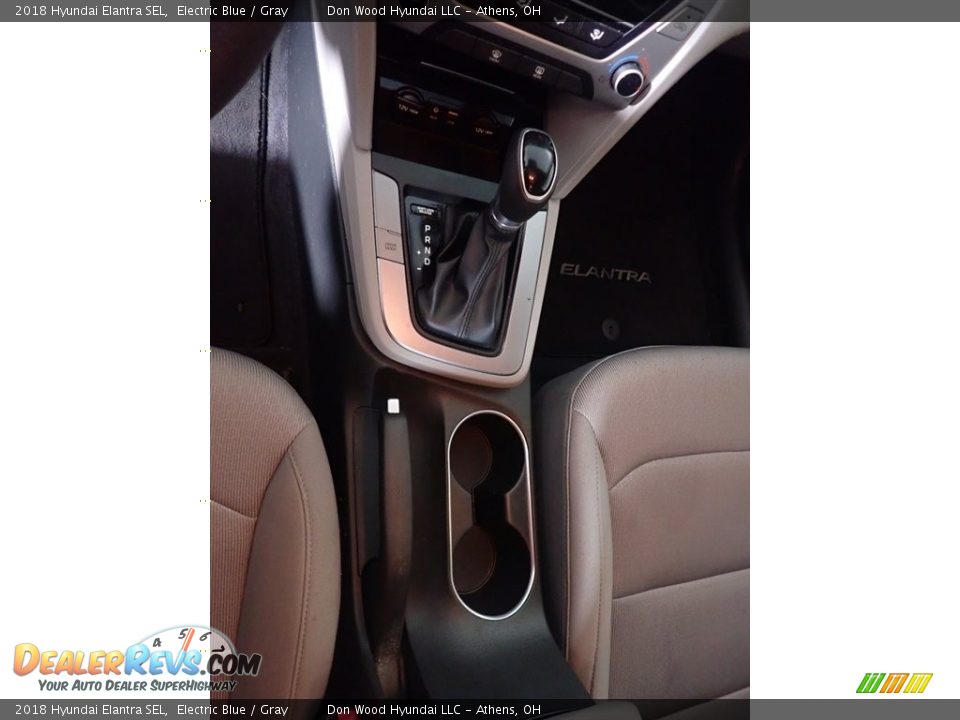 2018 Hyundai Elantra SEL Electric Blue / Gray Photo #30