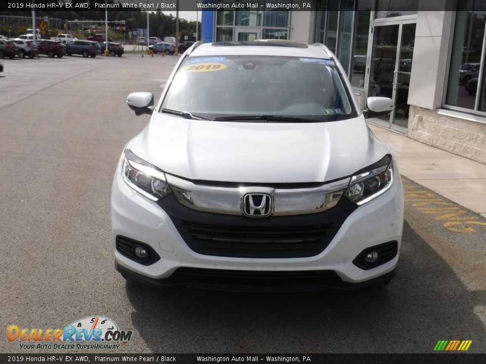 2019 Honda HR-V EX AWD Platinum White Pearl / Black Photo #4