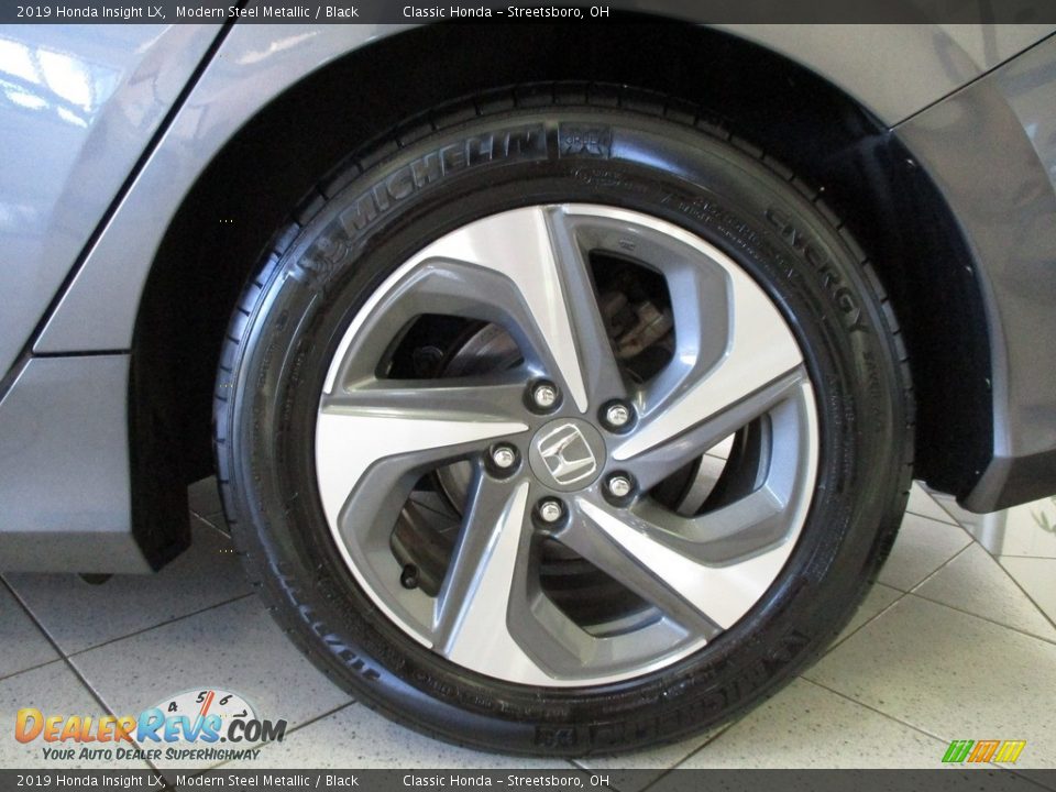 2019 Honda Insight LX Modern Steel Metallic / Black Photo #11