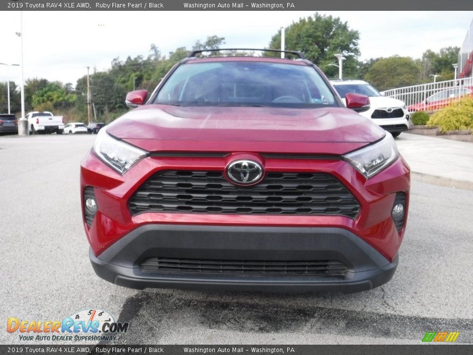 2019 Toyota RAV4 XLE AWD Ruby Flare Pearl / Black Photo #10