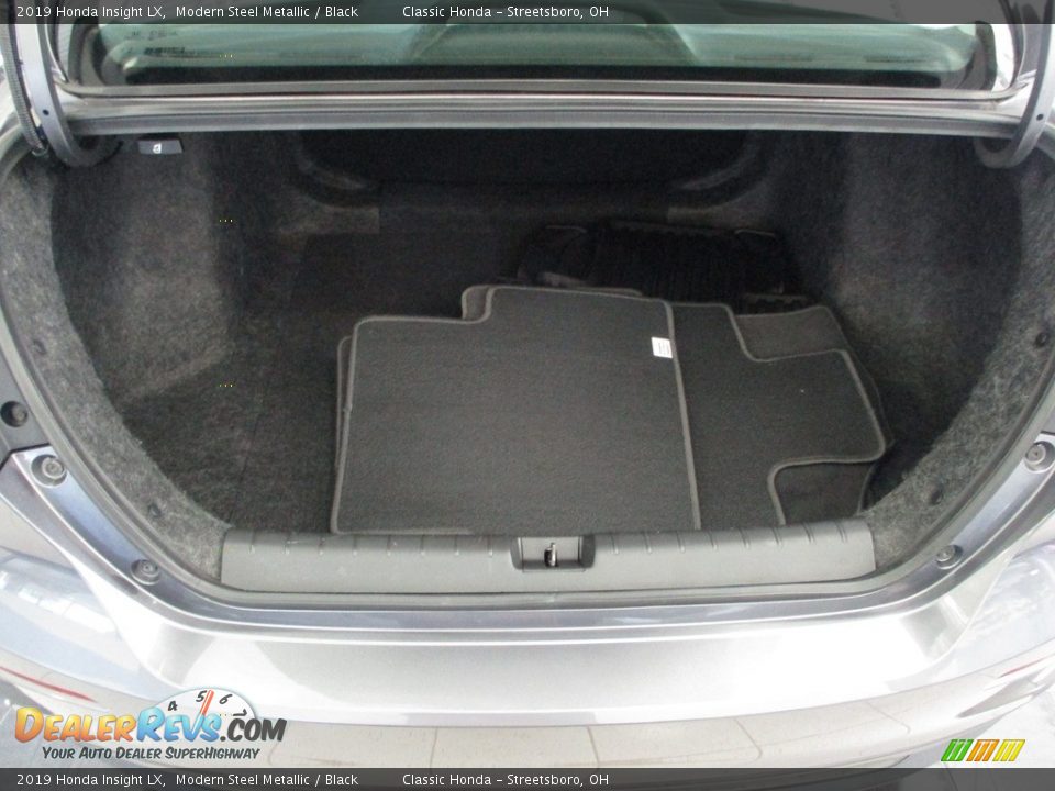 2019 Honda Insight LX Modern Steel Metallic / Black Photo #13