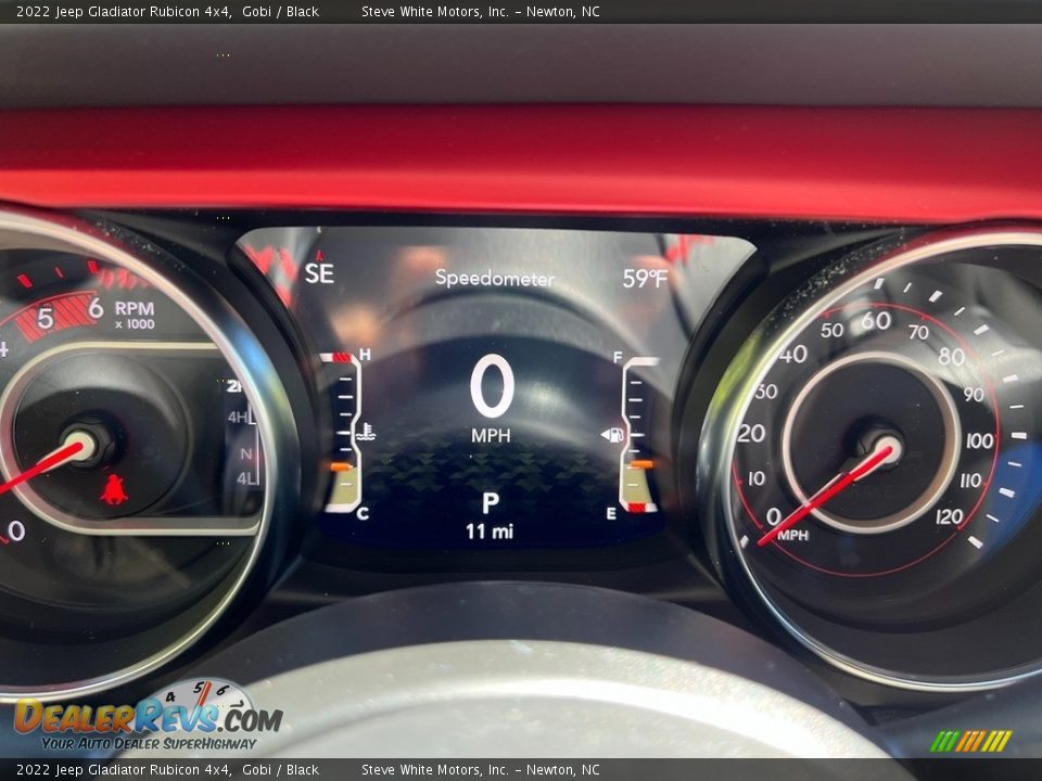 2022 Jeep Gladiator Rubicon 4x4 Gauges Photo #21