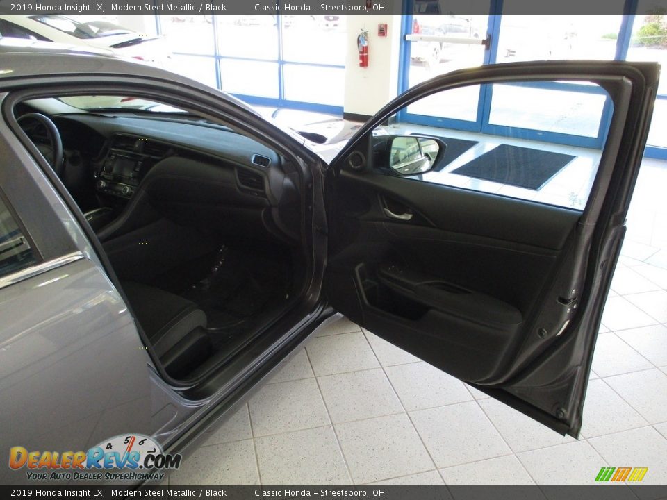 2019 Honda Insight LX Modern Steel Metallic / Black Photo #16