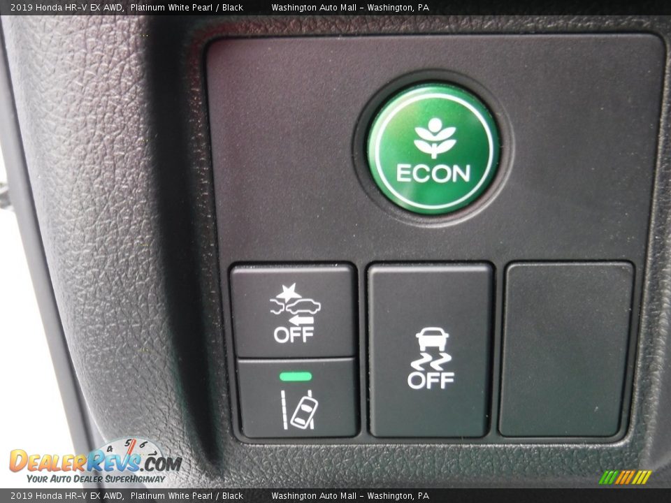2019 Honda HR-V EX AWD Platinum White Pearl / Black Photo #13
