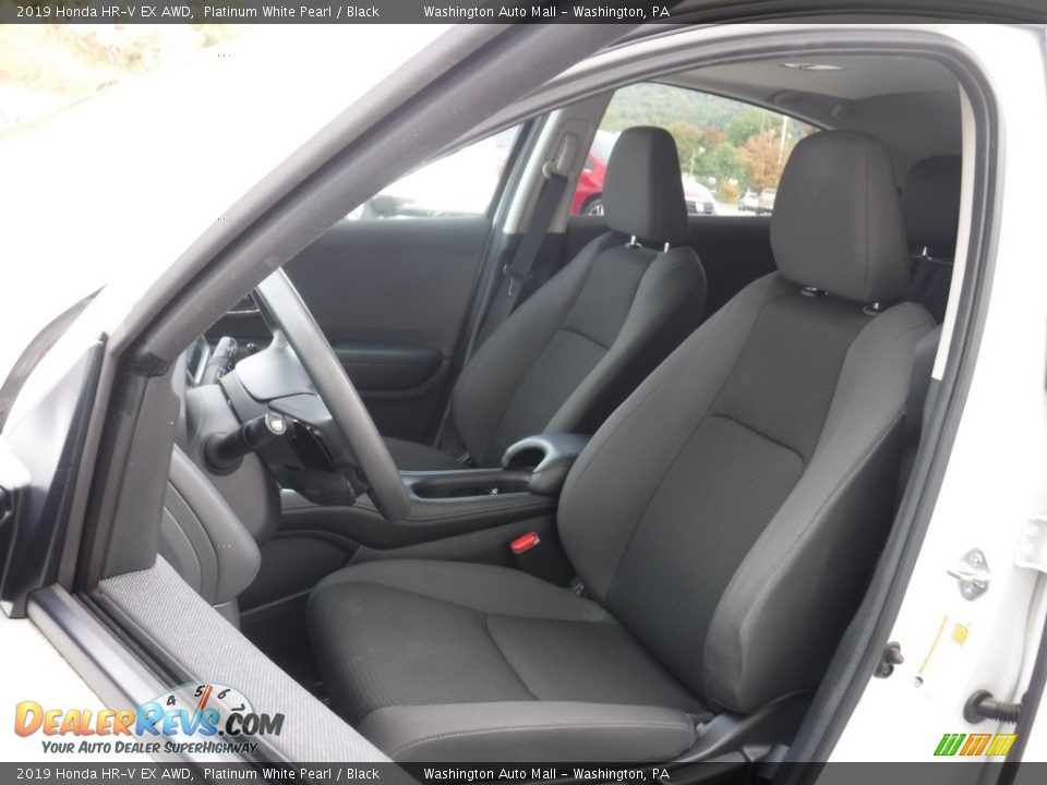 2019 Honda HR-V EX AWD Platinum White Pearl / Black Photo #14