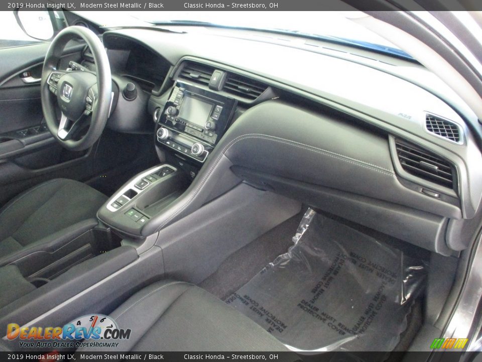 2019 Honda Insight LX Modern Steel Metallic / Black Photo #19