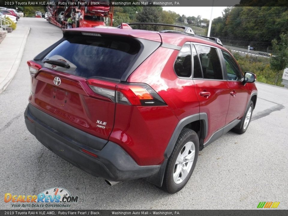 2019 Toyota RAV4 XLE AWD Ruby Flare Pearl / Black Photo #17