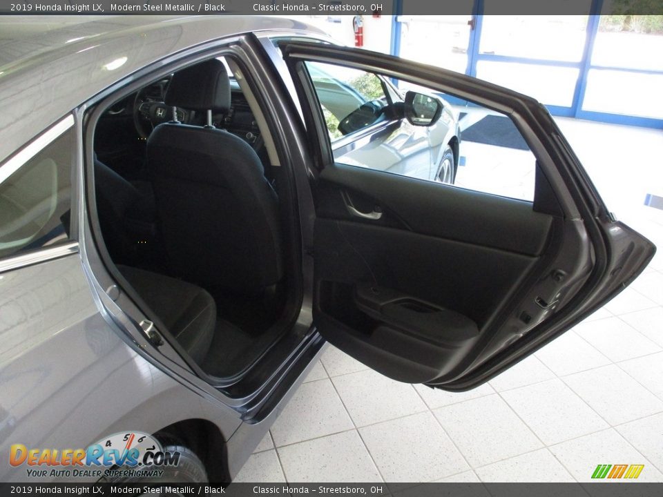 2019 Honda Insight LX Modern Steel Metallic / Black Photo #20