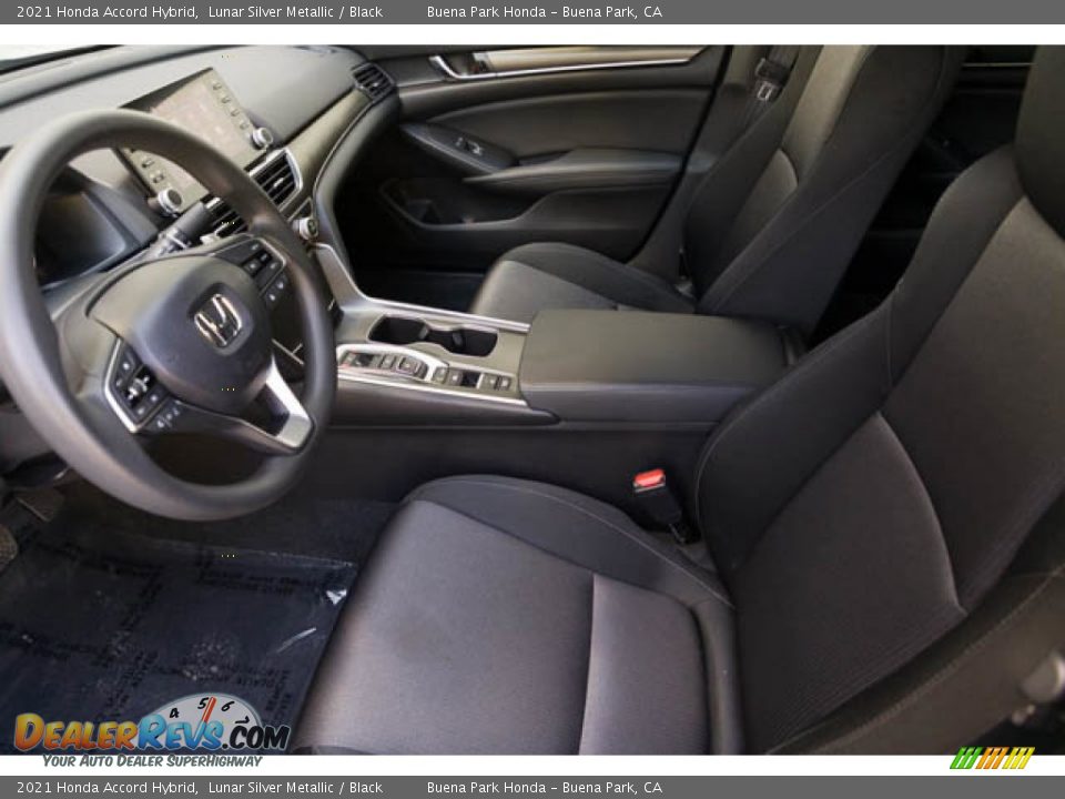 Front Seat of 2021 Honda Accord Hybrid Photo #3