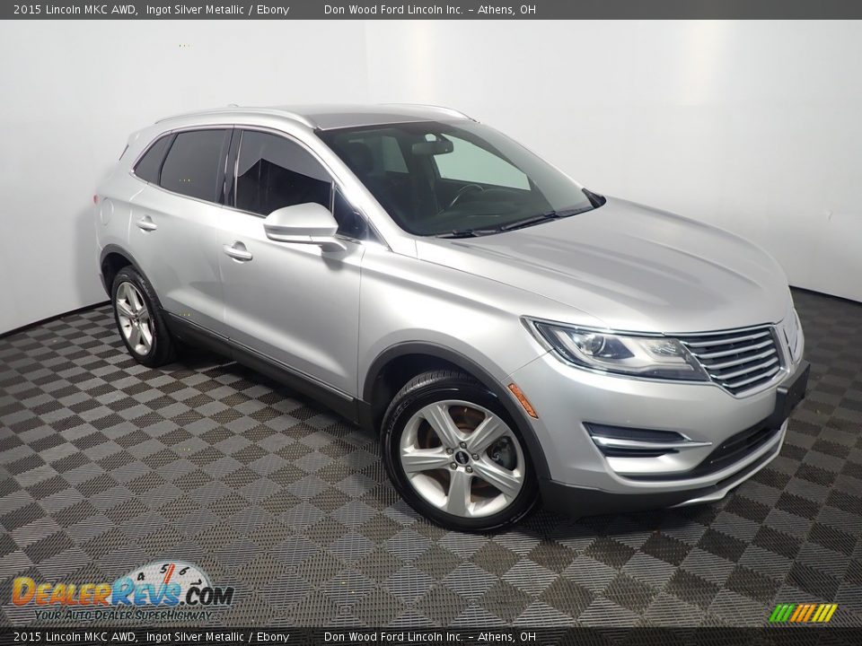 2015 Lincoln MKC AWD Ingot Silver Metallic / Ebony Photo #3