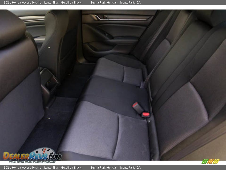 Rear Seat of 2021 Honda Accord Hybrid Photo #5