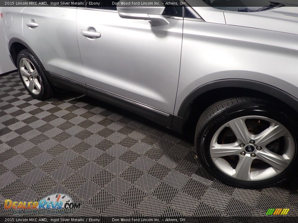2015 Lincoln MKC AWD Ingot Silver Metallic / Ebony Photo #4
