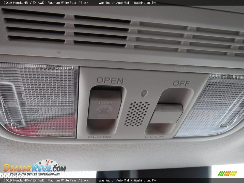 2019 Honda HR-V EX AWD Platinum White Pearl / Black Photo #21